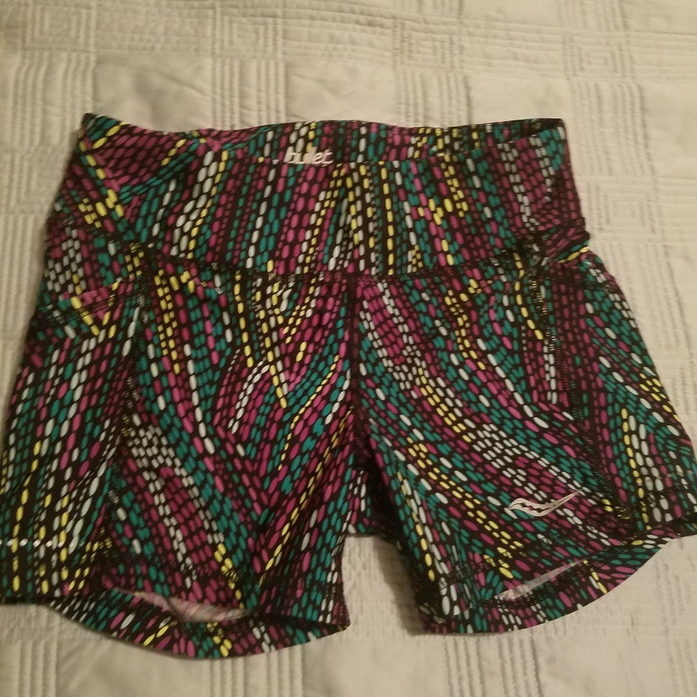 Saucony run shorts